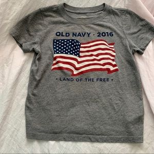 old navy flag t-shirt